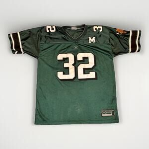Marshall Thundering Herd Green #32 Football Jersey Large Vintage